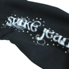 STUDDED BLACK TRACK PANTS